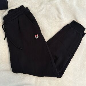 Fila black sweatpants WORN ONCE